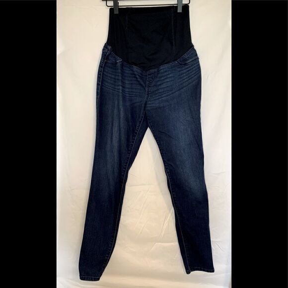 Isabel Maternity skinny blue  jeans size 4 - Picture 1 of 6
